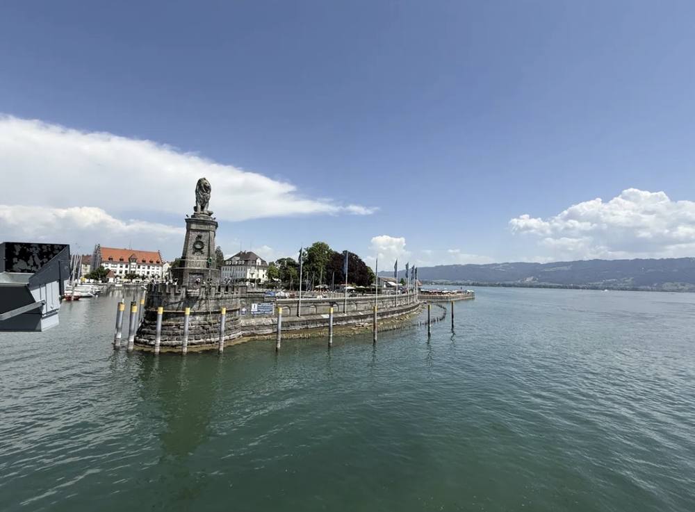 Der Löwe am Lindauer Hafen
