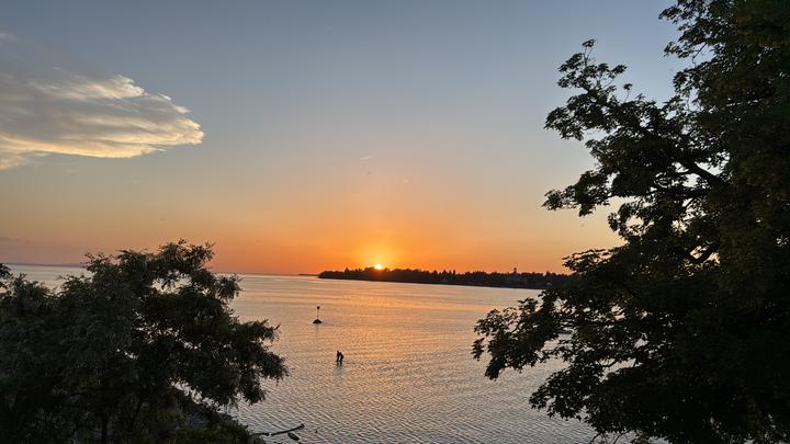 Sonnenuntergang am Bodensee